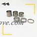 TiTo Titanium Bicycle Headset Spacer 5-10-15-20-25-30mm Pack of 6 - B072KBFQ3R